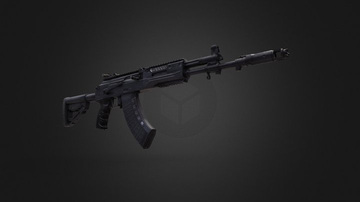 AK-15 3D Model