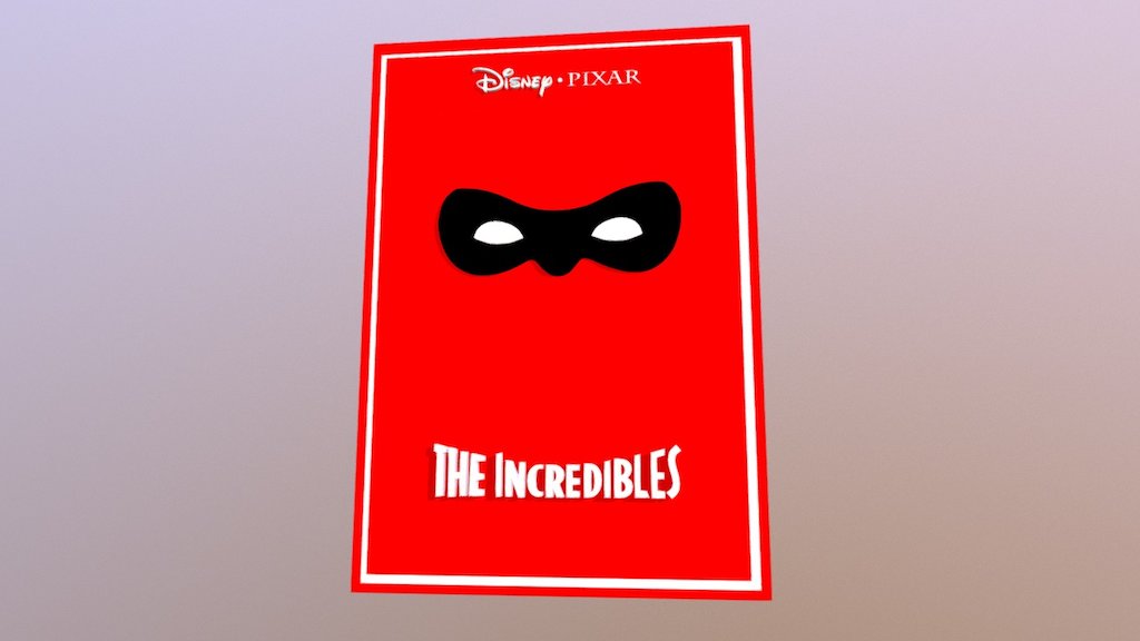 The Incredibles Poster