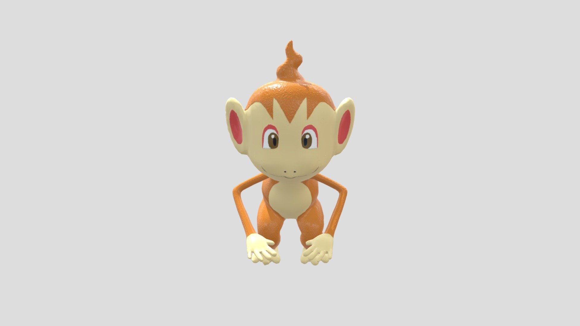 Chimchar 3d Model By Dalmex [6b2d8b5] Sketchfab