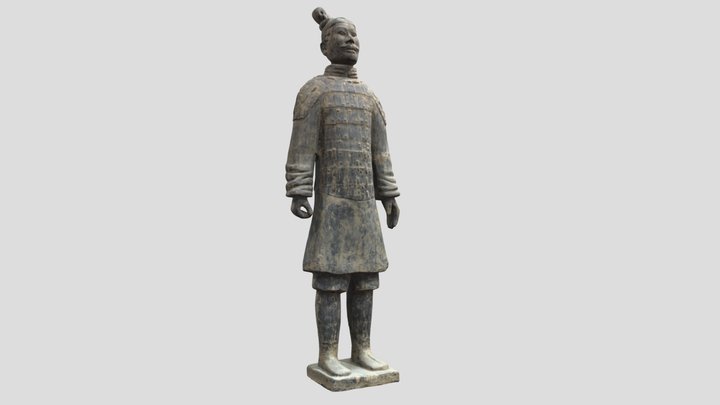 Terracotta Warrior 3D Model