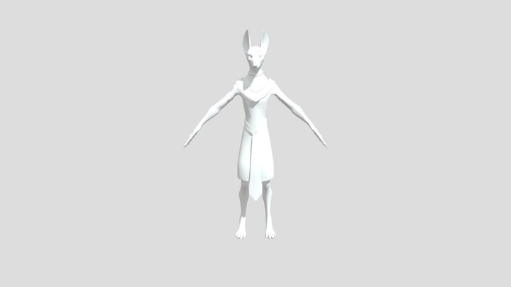 Emma Johnson Anubis Model 3D Model