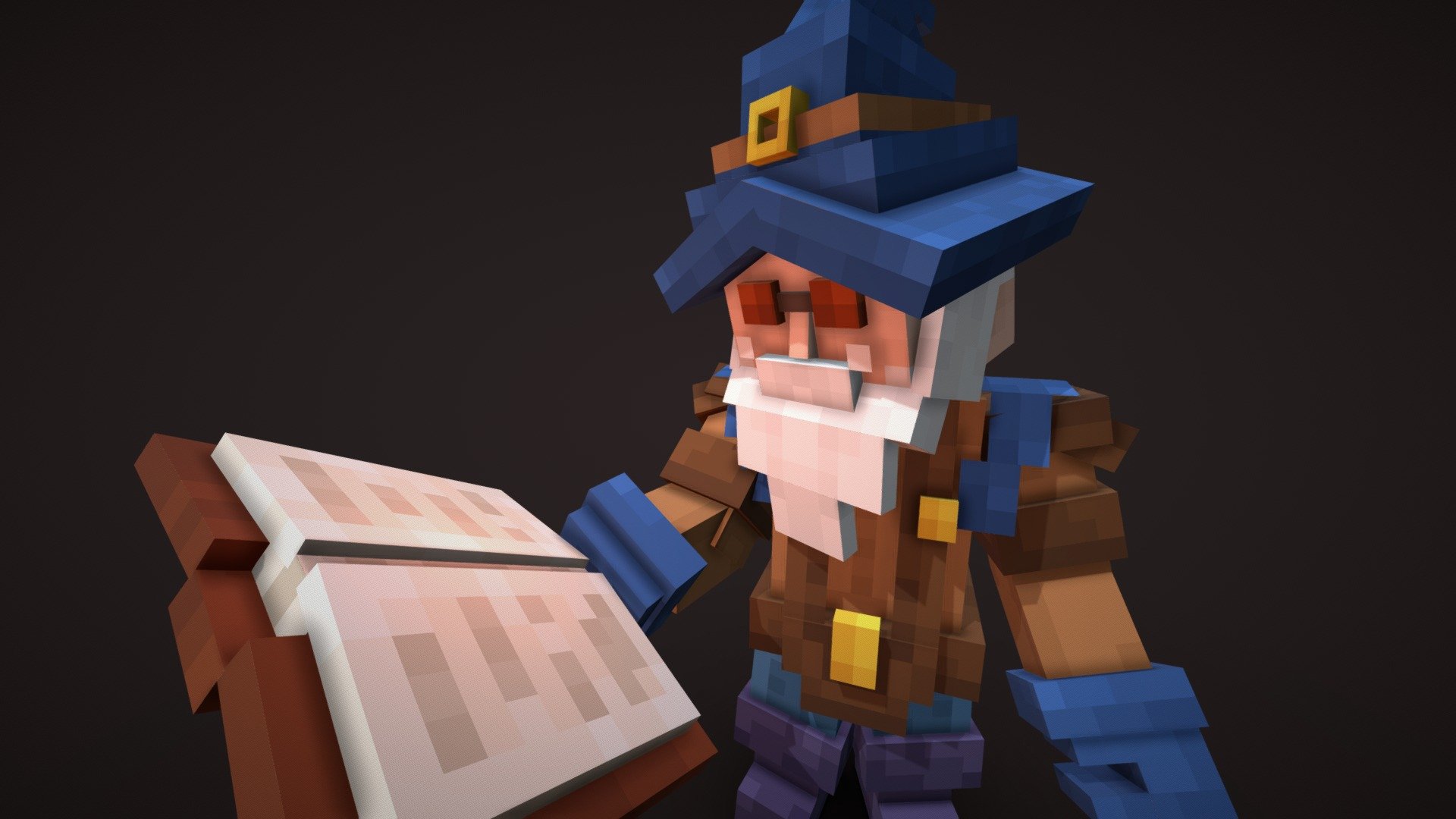 Magical Wizard Merchant - 3D model by nitsan [6b2e57a] - Sketchfab