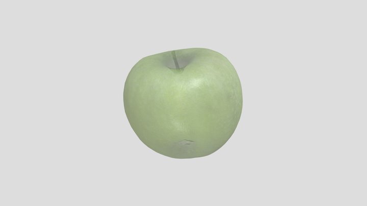 manzana verde 3D Model