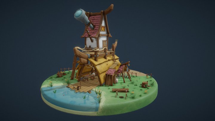 Diorama 3D Model