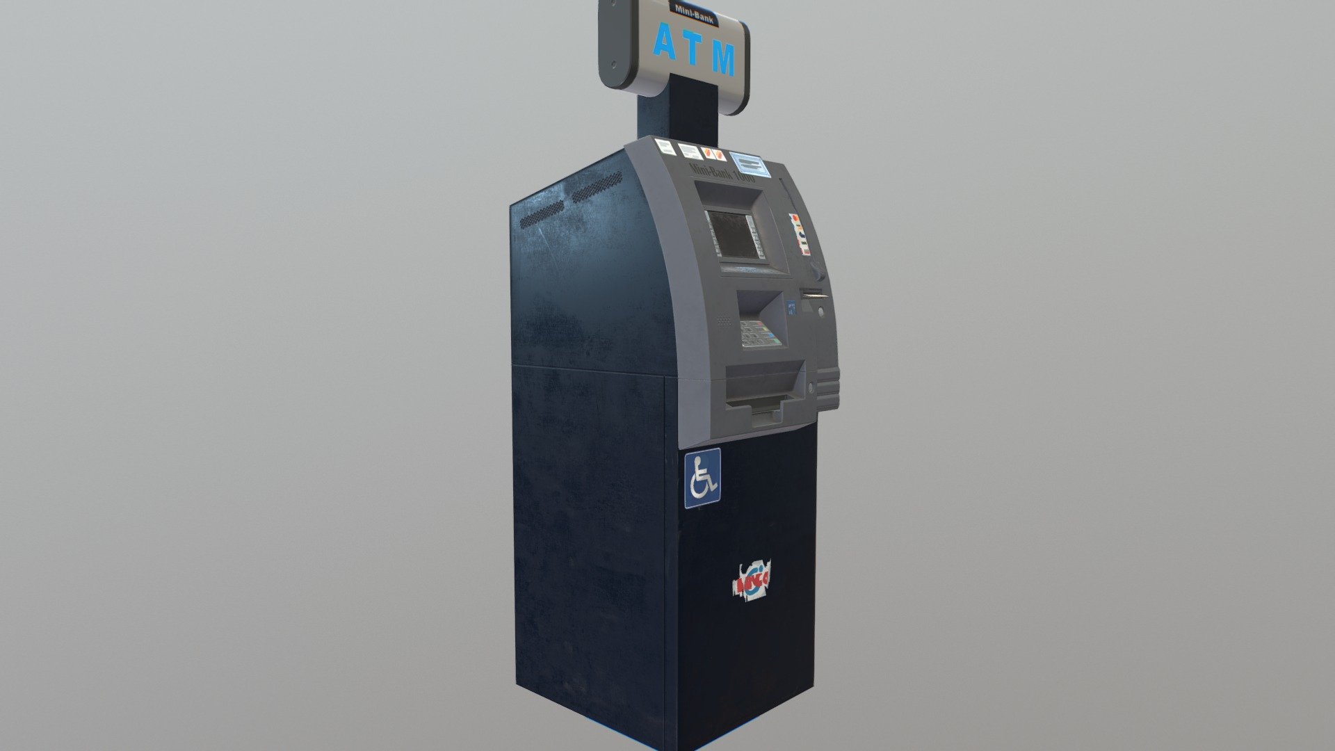 Lowpoly ATM