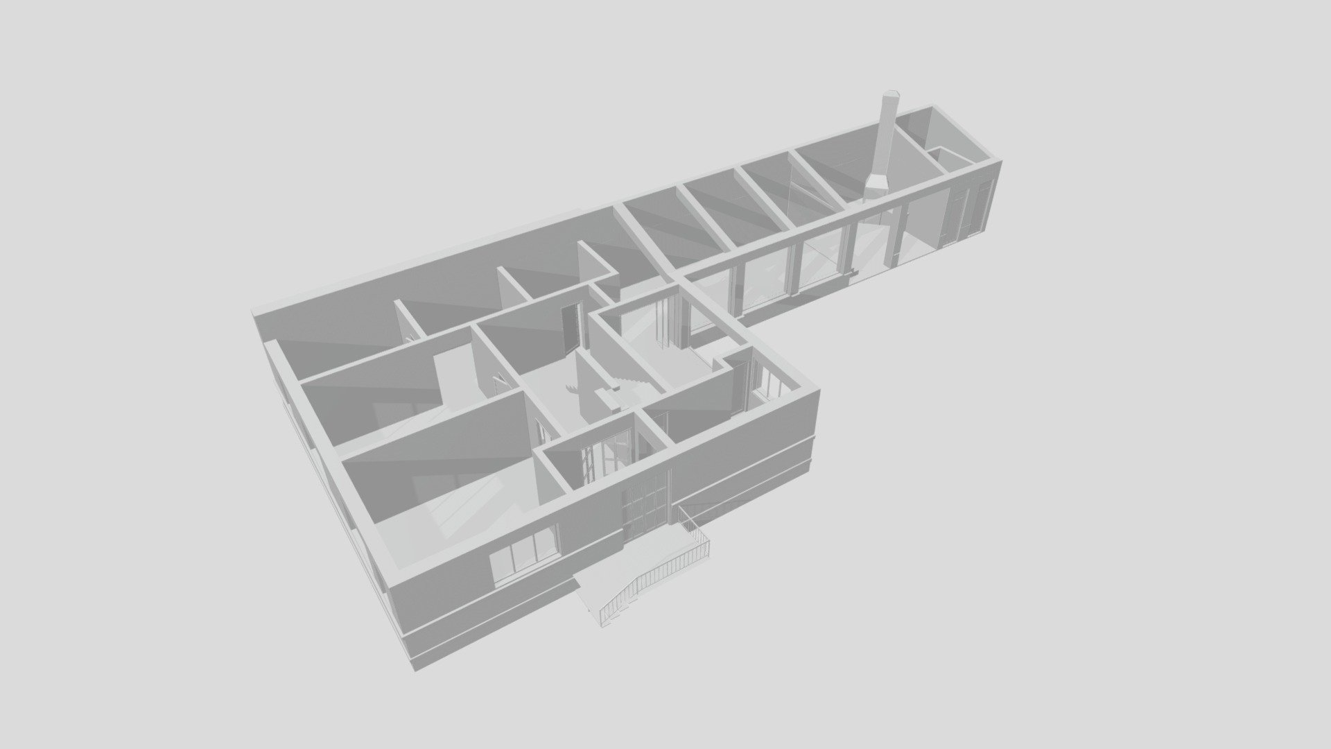 CASA DIMOFTE-SKF - 3D model by alexvoicu [6b2fbde] - Sketchfab
