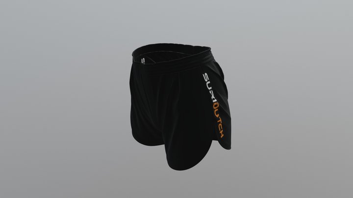 SUDU Shorts 3D Model