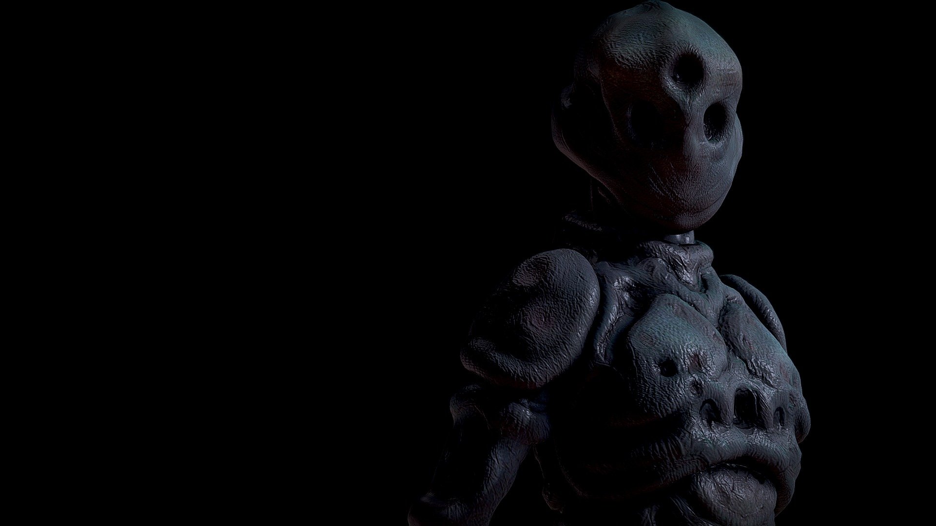 Chitinous soldier [RIGGED FREE]