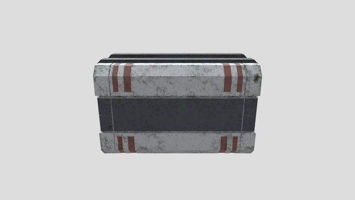Sci_fri crate 3D Model