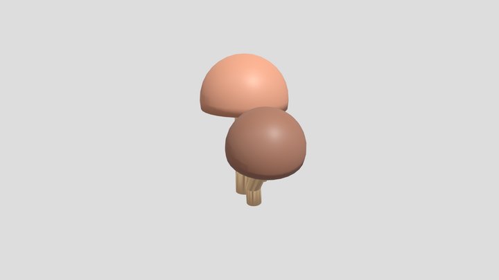 mykadelica_3December_mushroom 3D Model
