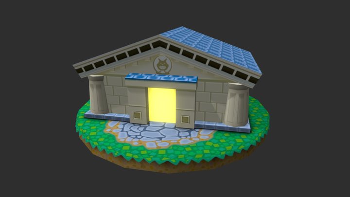 Animal crossing: Wild World - Museum 3D Model