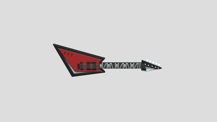 Bonnies Guitar Help Wanted 3D Model