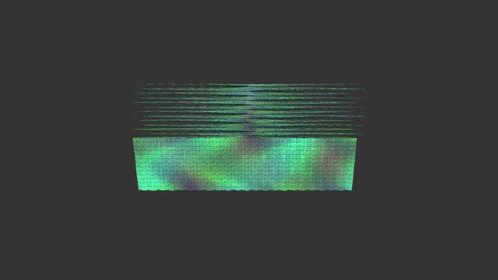 Boustrophedon Pattern Surface – Modelo 3D gratuito STL