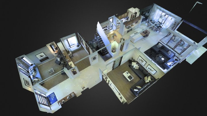 Interactive Floor Plan 3D Model