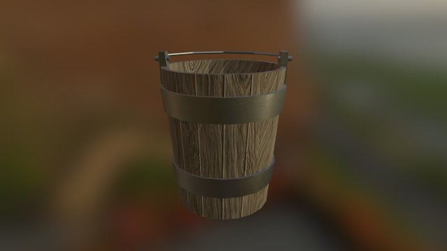 SM_Bucket_Full_HC 3D Model