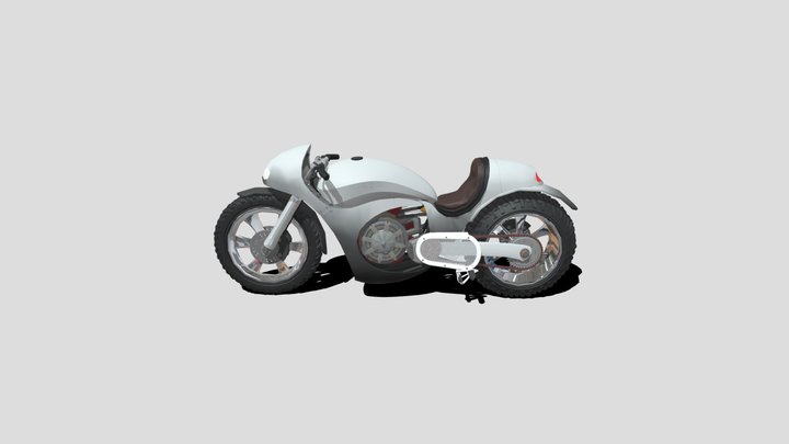 Custom bike 3D Model