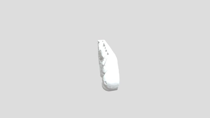 Индийская статуэтка. Змея и девушка. 3D Model