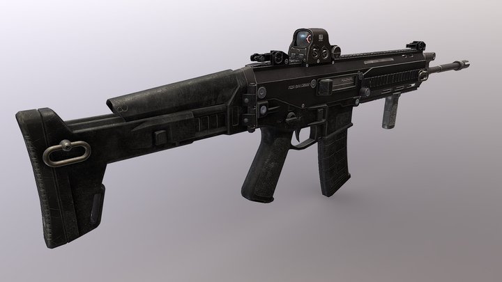 ACR - Adaptive Combat Rifle 3D Model