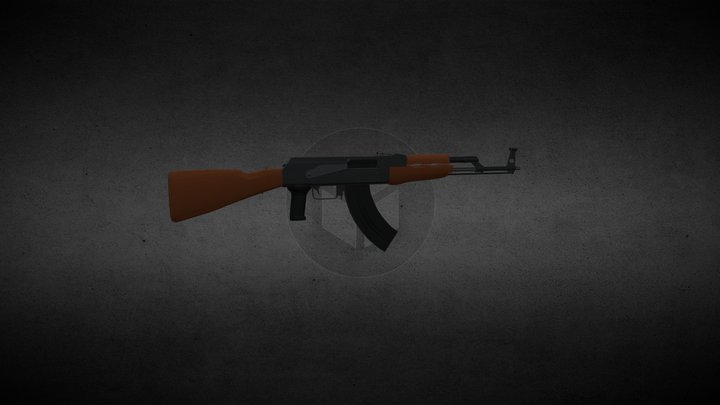 ak-47 3D Model