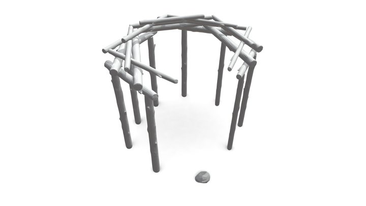 Riom Layat - Structure Circulaire 3D Model