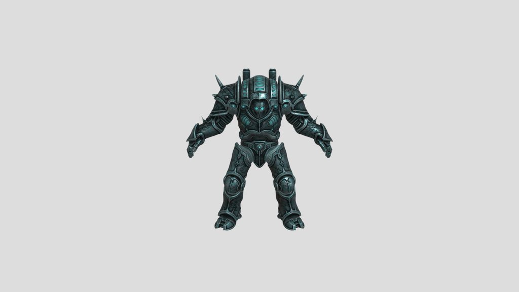 Horsepower Knight Rigged Animated