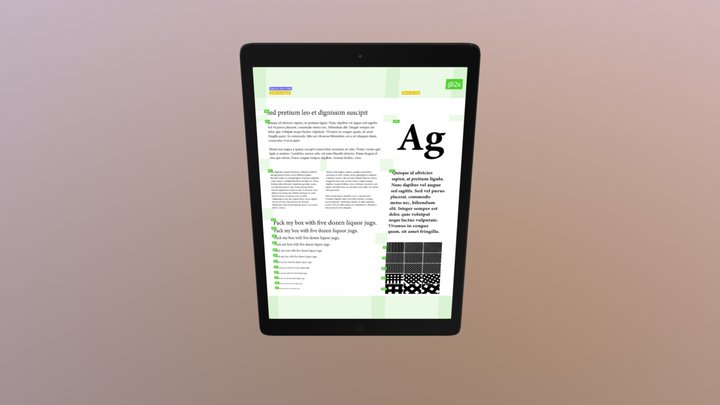 iPad Pro 12.9 3D Model