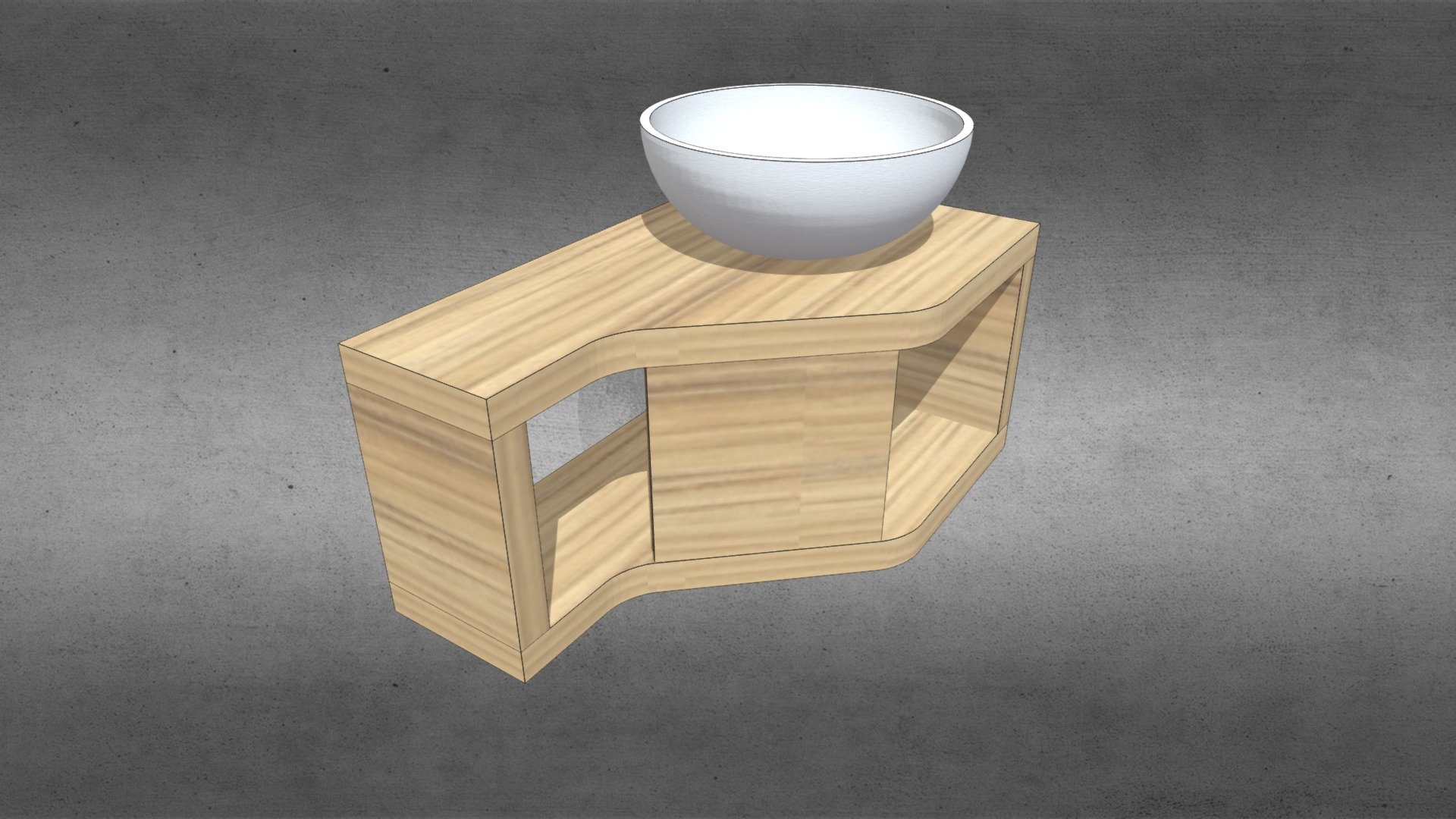 Tablette vasque  - VILLENAVE D ORNON 33 — Sketchfab embed 3D viewer