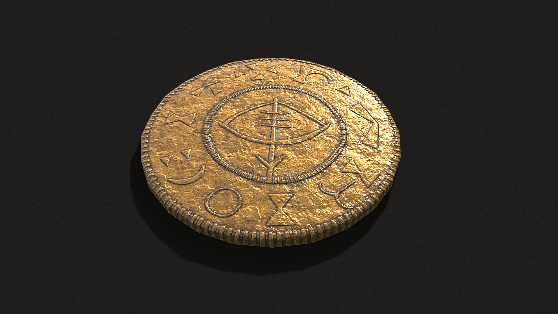 Viking Coin - Buy Royalty Free 3D model by GetDeadEntertainment ...