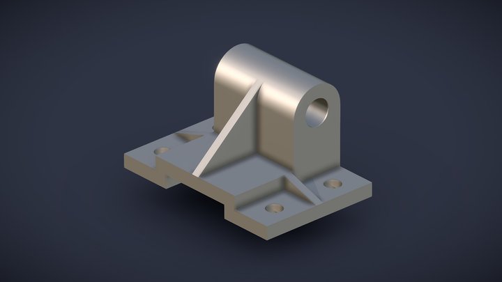 SolidWorks practice model 3D Model