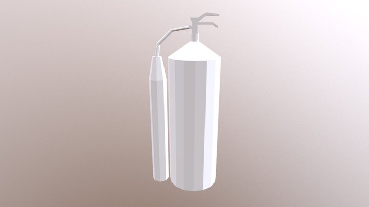 Extintor 3D Model