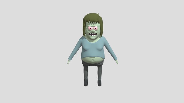 MİTCH (MUSCLE MAN) 3D 3D Model