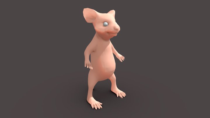 Unrealistic mouse 3D Model