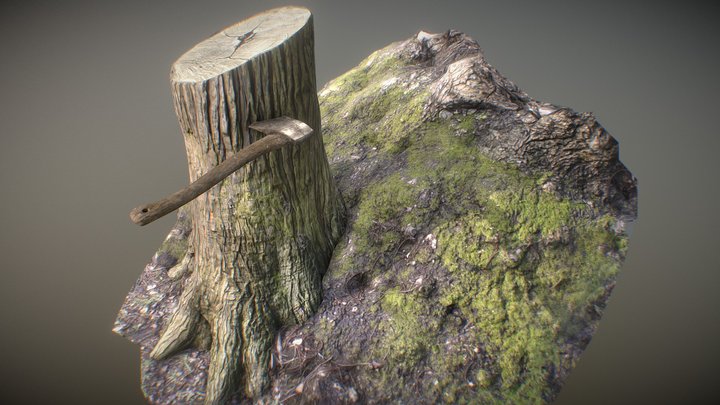 'Deforest' example meshes 3D Model