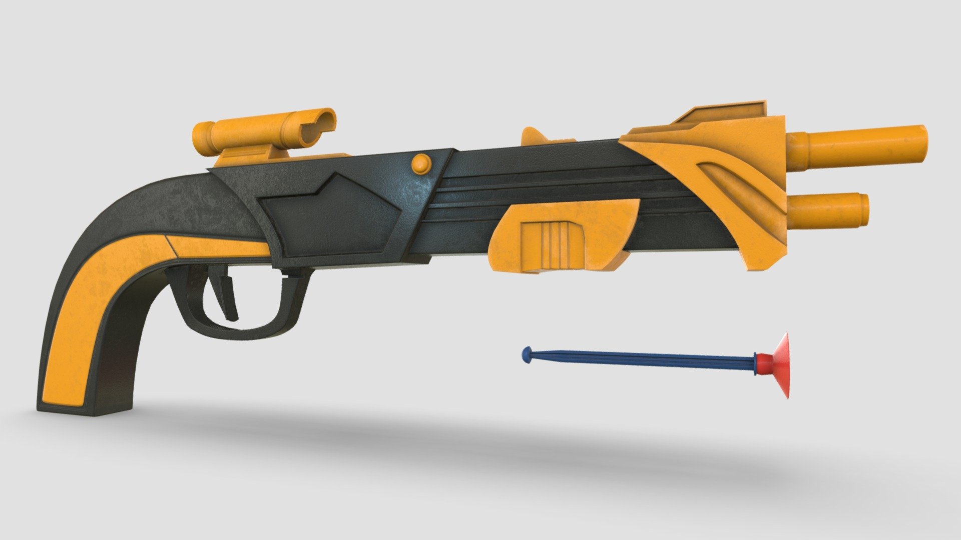 Toy Shotgun - Buy Royalty Free 3D model by KloWorks [6b3d3ff ...