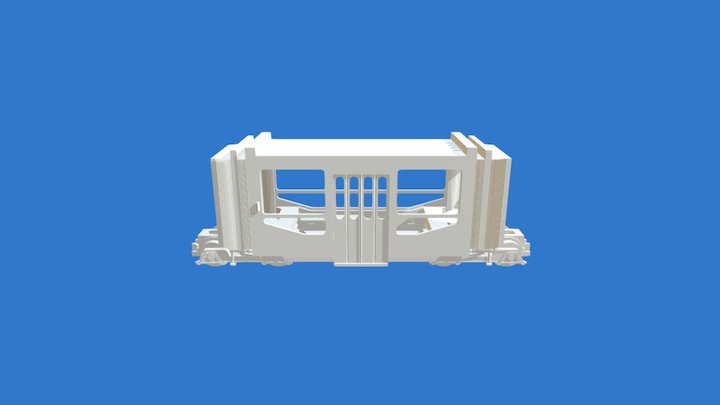 Mittelwagen Entwurf 3D Model