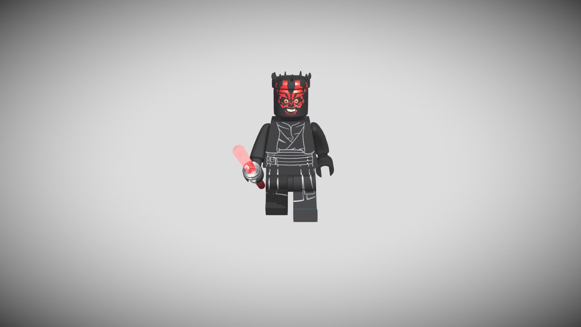Animated Lego Darth Maul