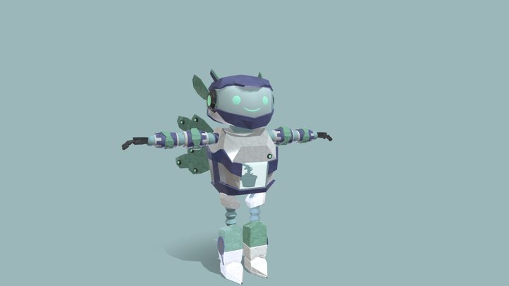 Robo plant! 3D Model