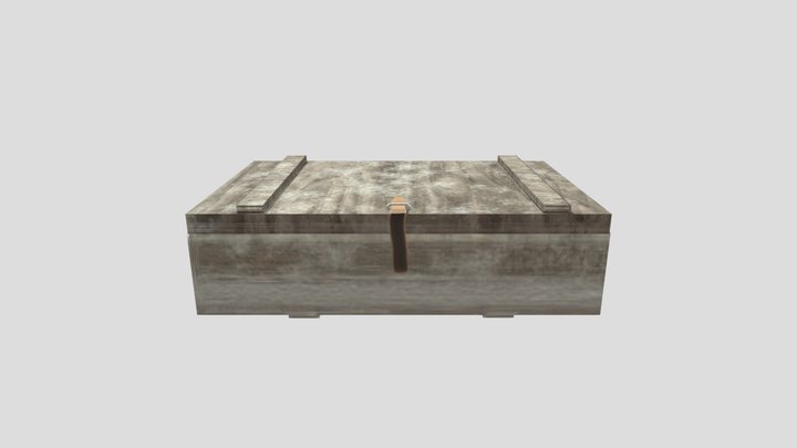 Ammo Crate 1910 3D Model