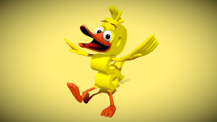 Duck - Word World – Modèle 3D gratuit STL