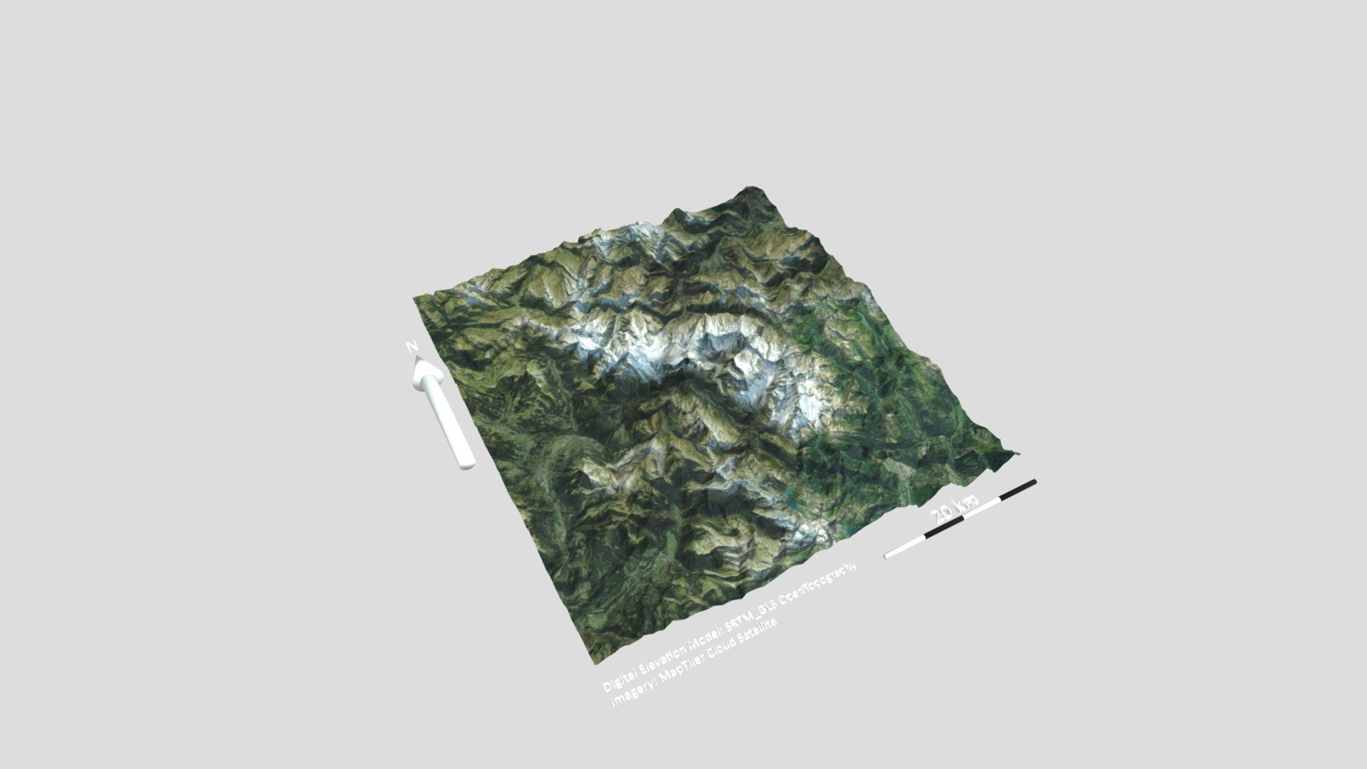 Tmb Tour Du Mont Blanc Alps D Model By Jammerdive B Eda Sketchfab