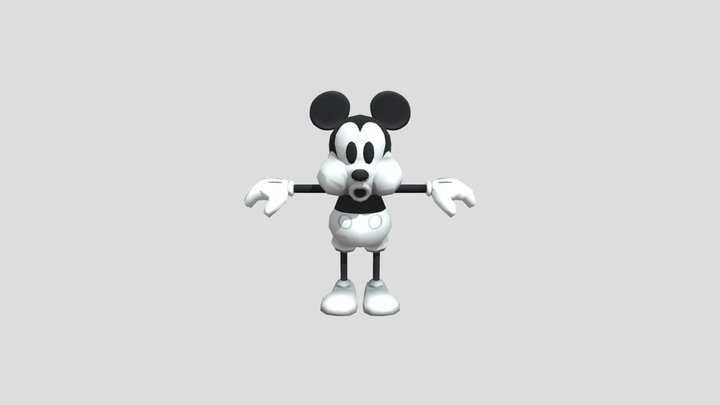 PC Computer - Disney Magic Kingdoms - Mickey Mou 3D Model