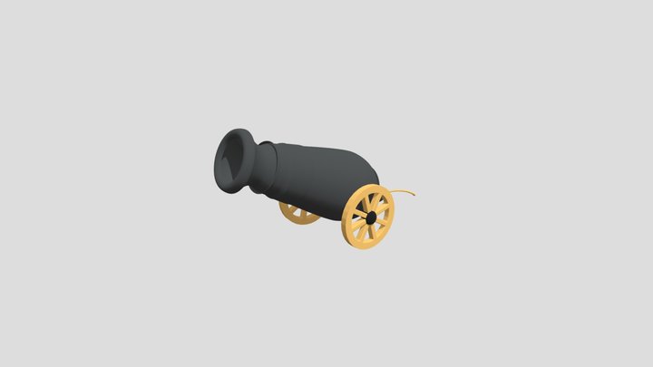 Ramadan Cannon 3D Model