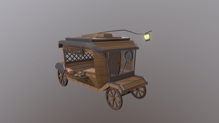 Mage's Bazaar 3D Model