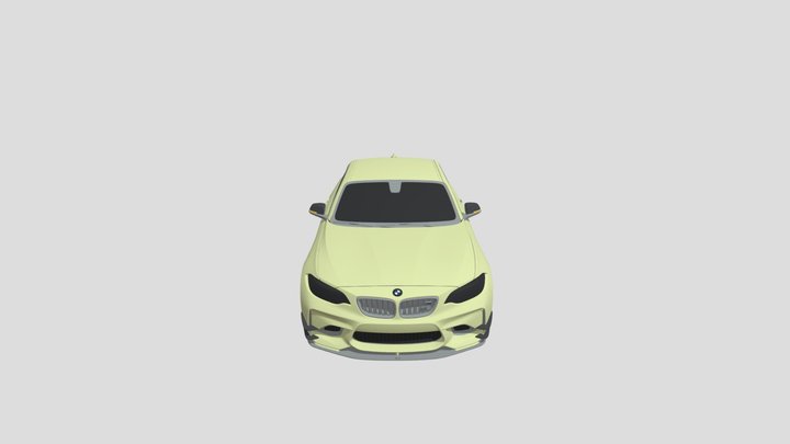 BMW M2 Coupe 3D Model