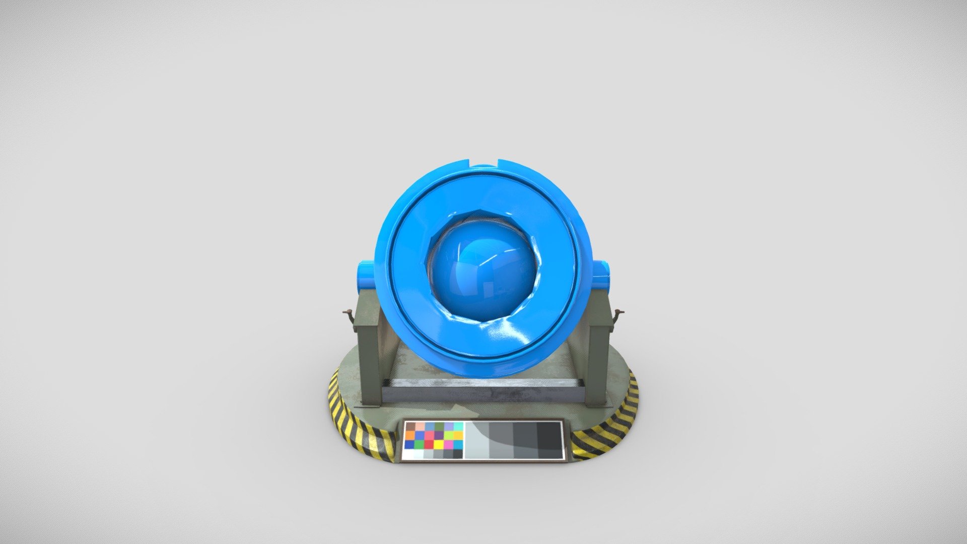 Cannon shader ball