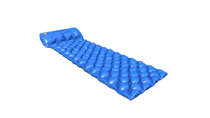 Inflatable Sleeping Pad 3D Model 3D Model