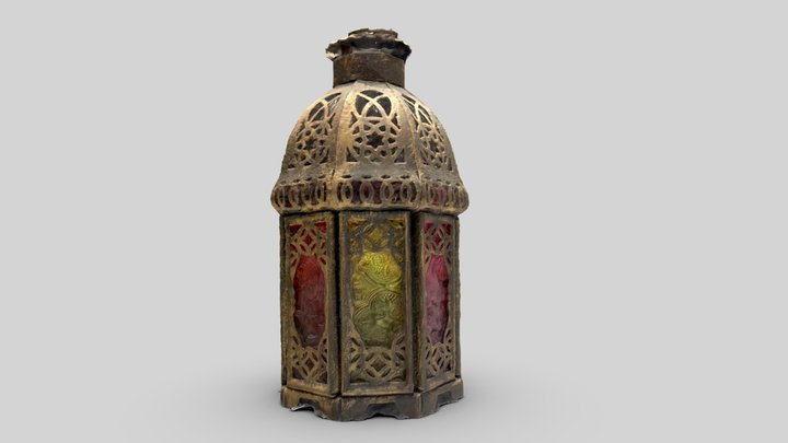 Moroccan Lantern 3D Model