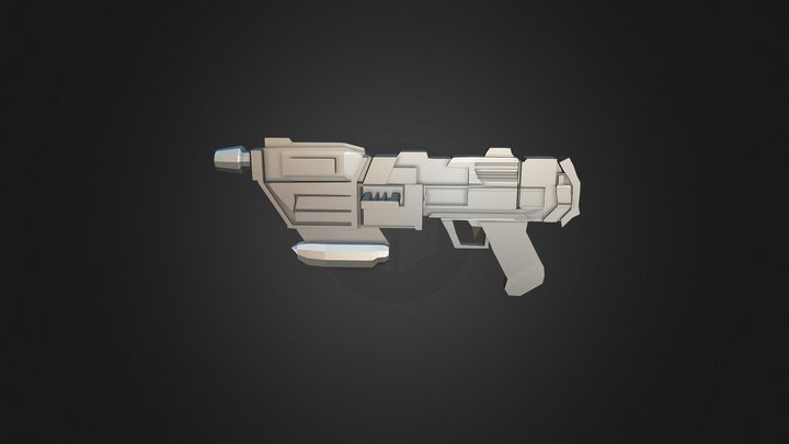 Star Wars: DC17M Blaster. 3D Model