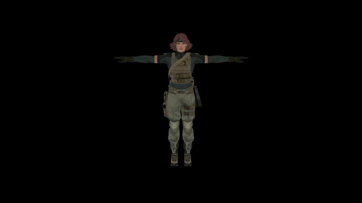 Mgs4 Maryl – Modello 3D gratuito STL