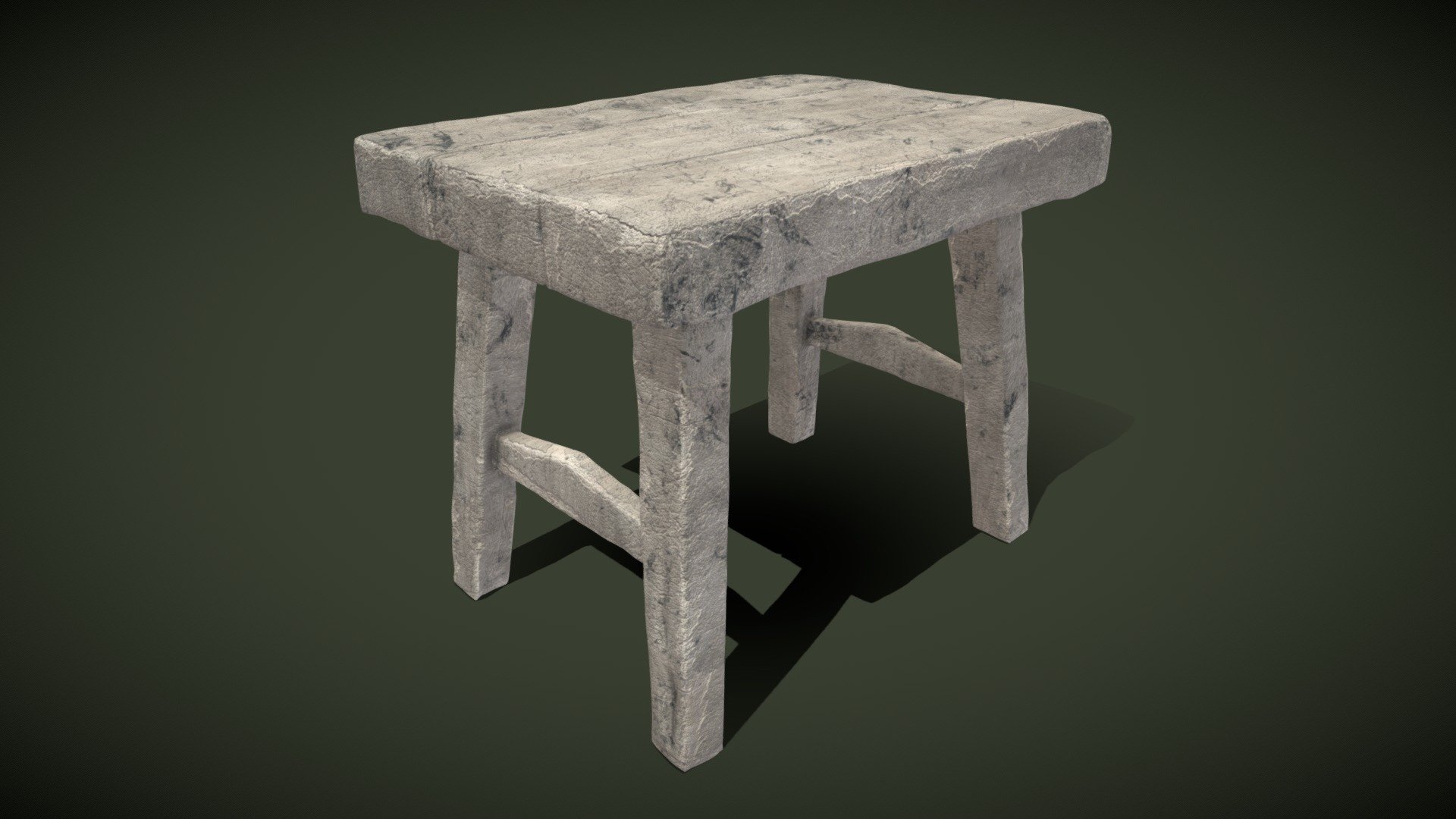 Стул старый - 3D model by Миллирина (@ms1white56) [6b442fc] - Sketchfab